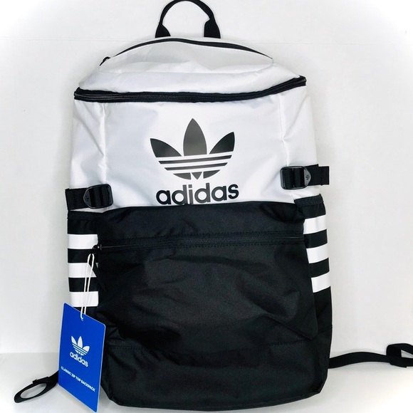 Adidas Originals Trefoil Classic Zip Top Backpack - Picture 12 of 14